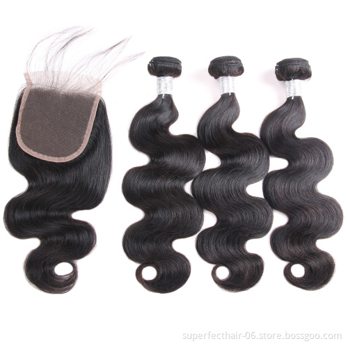 Free 7A Real Brazilian Hair Products Body Wave Human Virgin Hair Extensions